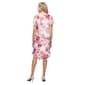 Womens SLNY Short Sleeve Floral Tiered Chiffon A-Line Dress - image 2