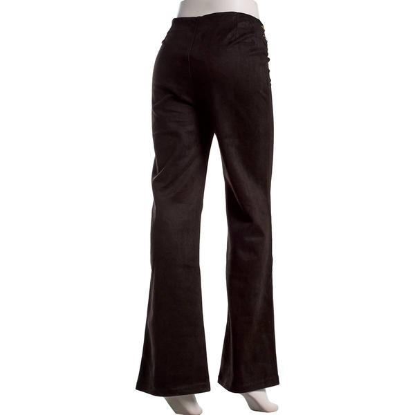 Juniors Love Tree Stretch Suede Stud Flare Pants