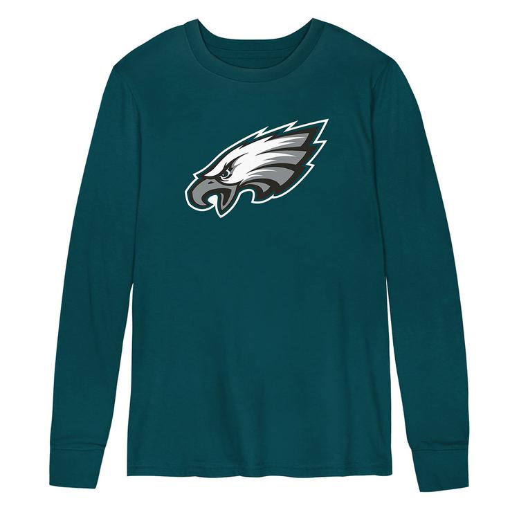 Toddler NFL Philadelphia Eagles Primary Logo Long Sleeve Tee