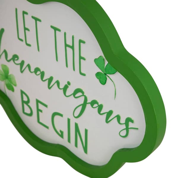 Northlight Seasonal Shenanigans St. Patrick''s Framed Wall Sign