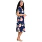 Womens Ellen Weaver Floral Ribbon Belt Fit & Flare Dress - image 4