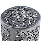 9th & Pike&#174; Silver Aluminum Contemporary Stool - image 4