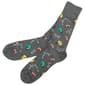 Mens Davco(R) Football Play Crew Socks - Grey Heather - image 1