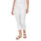 Womens Emaline Limoncello Sunrise Floral Pull On Capris - image 3