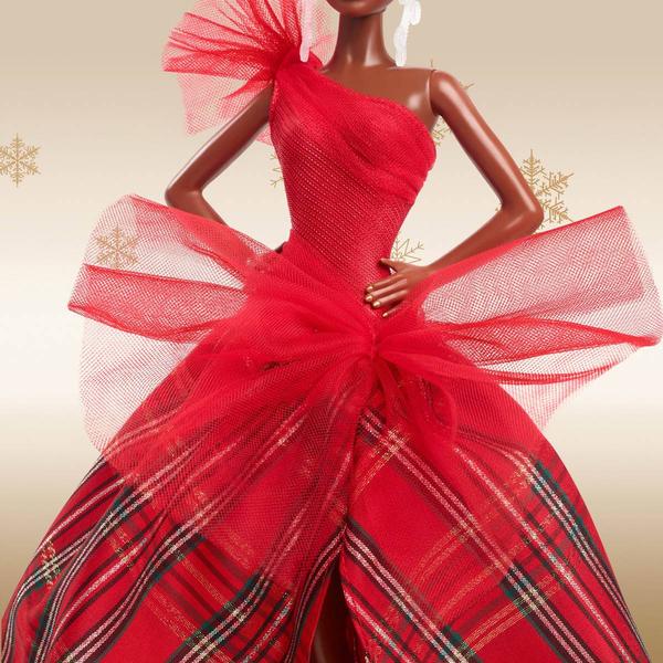 Barbie® 12in. African American Holiday 2024 Doll