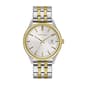 Mens Caravelle Two-Tone Bracelet Dress Watch - 45B148 - image 1
