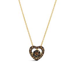 Le Vian Chocolatier(R) Chocolate Diamonds(R) Heart Pendant