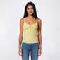 Juniors Madden Girl Ruch Pull Thru Tank Top - image 1
