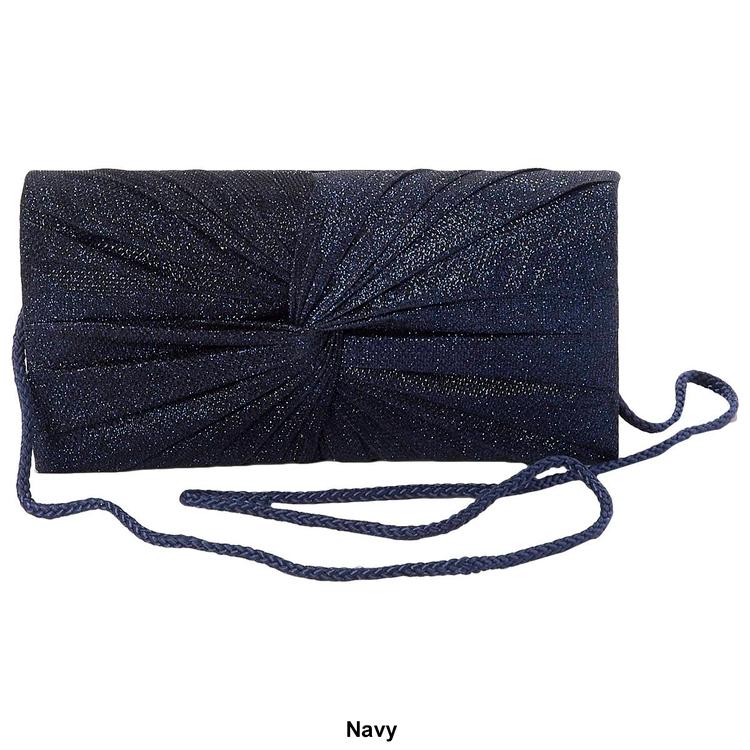 D''Margeaux Glitter Knot Clutch