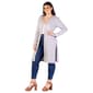 Plus Size 24/7 Comfort Apparel Knee Length Hooded Cardigan Shrug - image 3