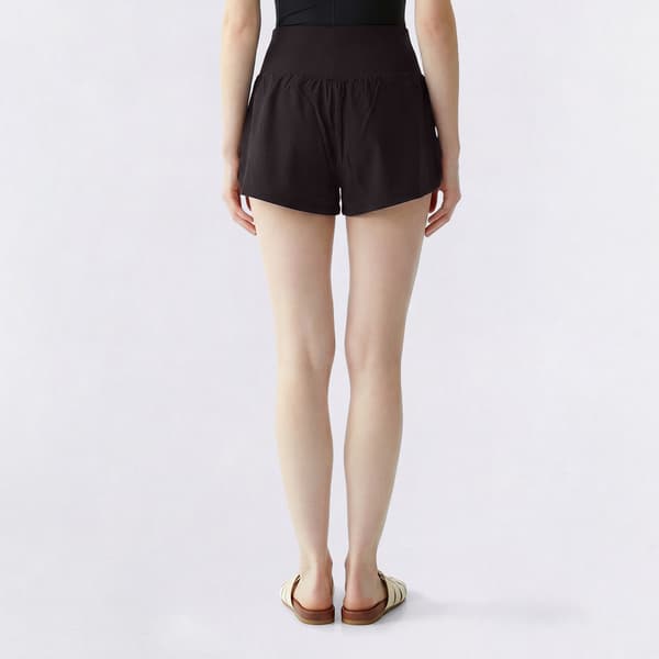Juniors Love Tree Ribbed Waist Dolphin Shorts - image 