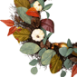 Northlight 24in. Pumpkin Pinecone &amp; Gourd Fall Harvest Wreath - image 5