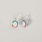 Splendere Rainbow Created Opal & Cubic Zirconia Earrings - image 1