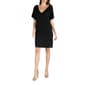 Womens 24/7 Comfort Apparel V-Neck Loose T-Shirt Dress - image 1