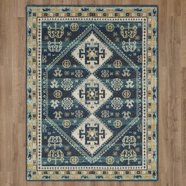 Mohawk Home Endfield Blue Accent Rug