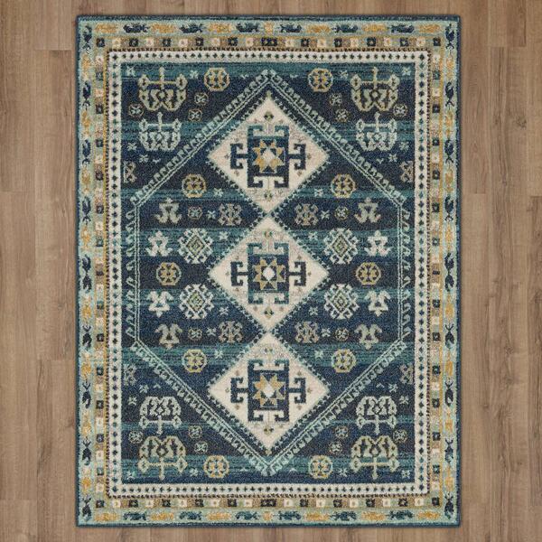 Mohawk Home Endfield Blue Accent Rug - image 