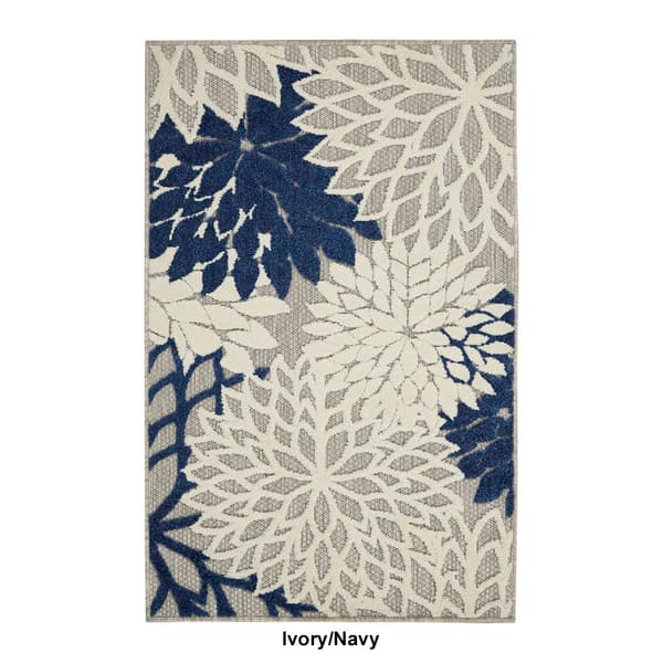 Nourison Aloha Tropical Indoor/Outdoor Area Rug