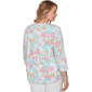 Plus Size Ruby Rd. Renaissance Romance Blooming Floral Blouse - image 1