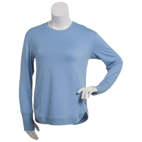 Womens RBX Rounded Hem Long Sleeve Sweater