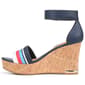 Womens Franco Sarto Clemens Cork Wedge Sandals - image 2