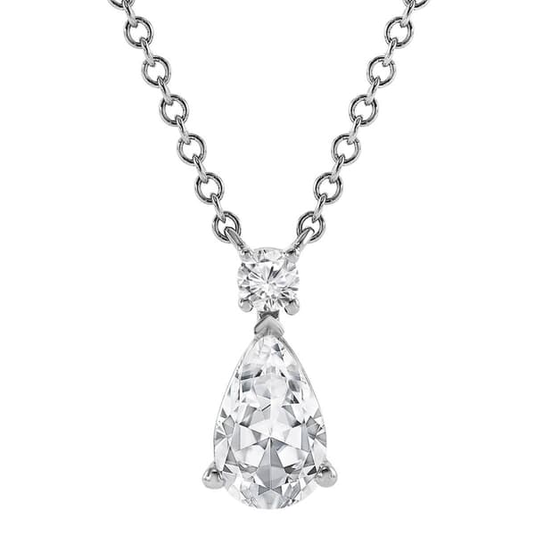 Nova Star(R) 14kt. White Gold & 5/8ctw. Lab Grown Diamond Necklace - image 