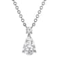 Nova Star(R) 14kt. White Gold & 5/8ctw. Lab Grown Diamond Necklace - image 1