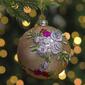 Northlight Seasonal 4.5in. Floral Applique Christmas Ornament - image 2