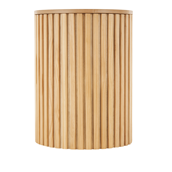 9th & Pike® Modern Brown Wood Accent Table