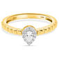 Nova Star® 1/5ctw. Pear & Round Lab-Grown Diamond Promise Ring - image 2