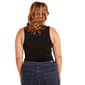 Juniors Plus Cotton Candy Mock Neck Tank Bodysuit - image 3