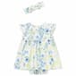 Baby Girl (3-12M) Little Me® 2pc. Bluebells Bodysuit Dress - image 2