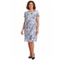 Plus Size Connected Apparel Short Sleeve Lace Pocket A-Line Dress - image 1