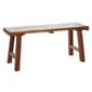 9th & Pike(R) Brown Mahogany Industrial Bench - image 1