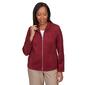 Petite Alfred Dunner Mulberry Street Suede Jacket - image 1