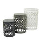 9th & Pike® Multi Metal Contemporary Accent Table - Set of 3 - image 2