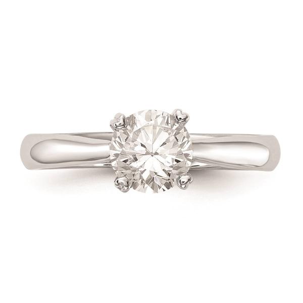 Pure Fire 14kt. White Gold 1ctw. Certified Lab Grown Diamond Ring