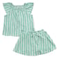 Toddler Girl Carter''s Green Vine Top and Skort Set - image 2