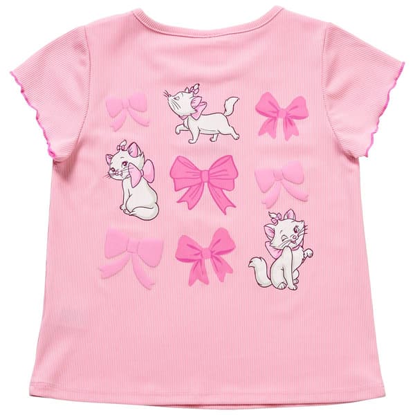 Girls (4-6x) Disney The Aristocrats Marie Ribbed Tee