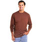 Mens Architect(R) Crew Neck V-Notch Solid Long Sleeve Tee - image 1