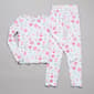 Girls (7-16) Rene Rofe(R) 2pc. Glitter Floral Snug Fit Pajamas Set - image 1