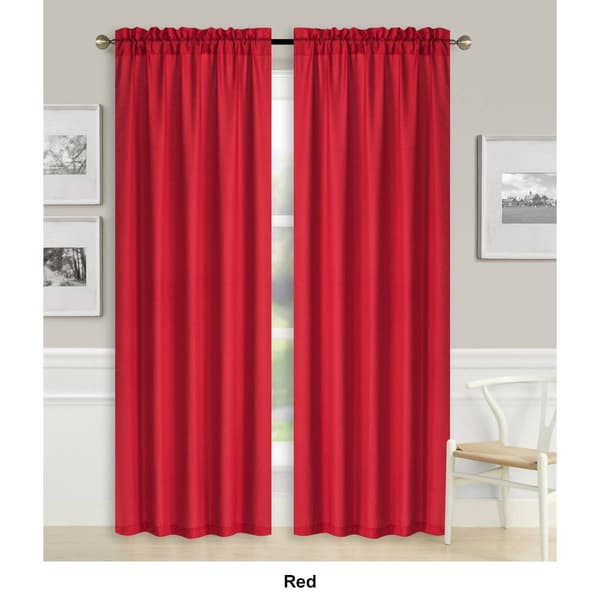 Jacquard Rod Pocket Curtain Panel