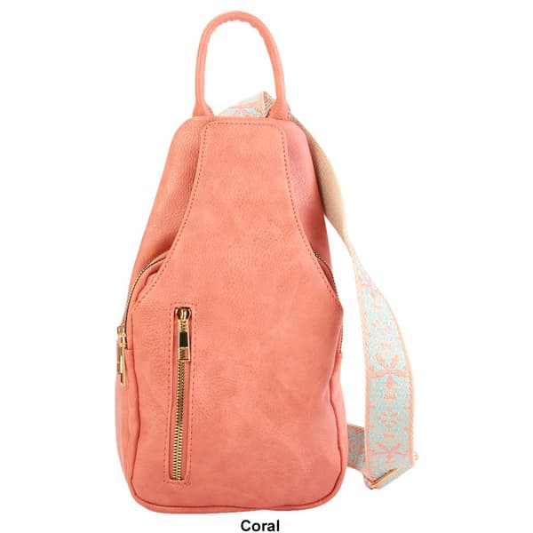 DS Fashion NY Guitar Strap Large Sling Bag Crossbody