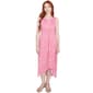 Womens Ruby Rd. Sleeveless Side Cinch High Low Dress - image 1
