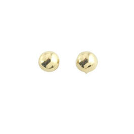 Danecraft 24kt. Gold/Sterling Ball Post 5mm Earrings