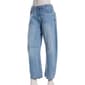 Juniors Wallflower Fearless Curvy Barrel Jeans - image 1
