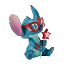 Jim Shore Disney Traditions Stitch Patriotic Mini Figurine