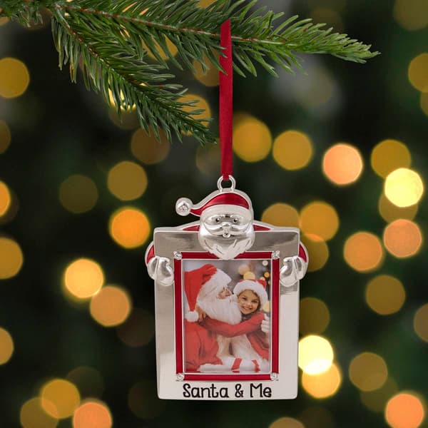 Northlight Seasonal Santa and Me Photo Frame Christmas Ornament