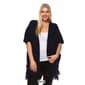 Plus Size White Mark Elbow Sleeve Maxi Cardigan - image 6