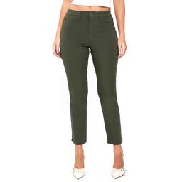Juniors YMI(R) Hyperstretch High Rise Straight Leg Jeans