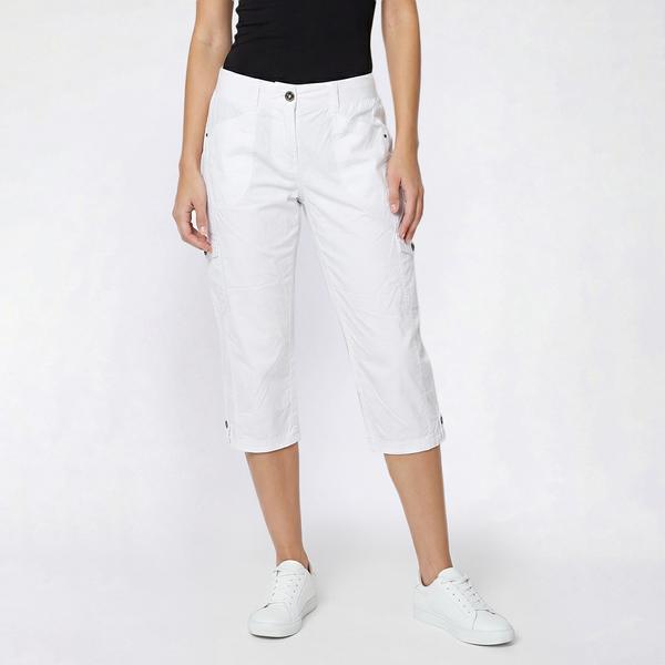 Petite da-sh Taylor Adjustable Leg Cargo Pocket Capris